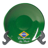  Mini Prato Verde Em Cerâmica Campinas São Paulo 8cm Cer81
