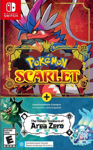 Pokemon Scarlet + Hidden Treasure Of Area Zero Switch Vdgmrs