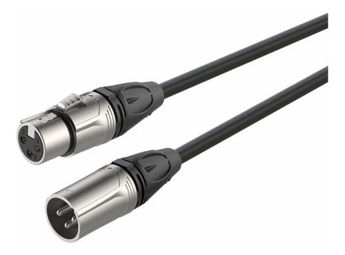 Cable Xlr Canon Para Microfono Y Audio Roxtone 1 M