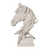 Nueva Estatua De Cabeza De Caballo Grande, Escultura De