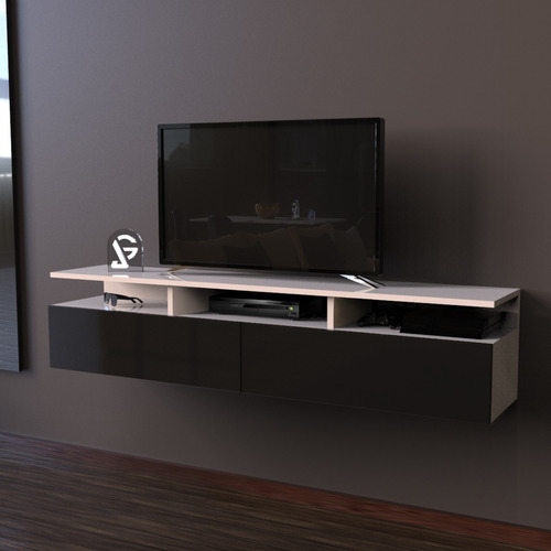 Rack Minimalista Para Tv Moderno Flotante Juligon