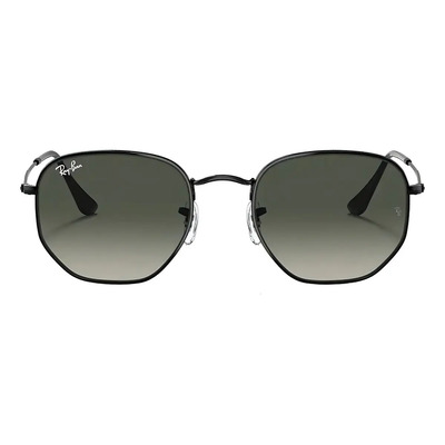 Anteojos de sol Ray-Ban I-Shape Hexagonal talle Large armazón polished black y lente grey | Meses sin interés