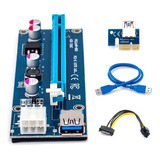 Adaptador De Ranura Pci Para Cable Express Usb3.0 Pci-e 1x A