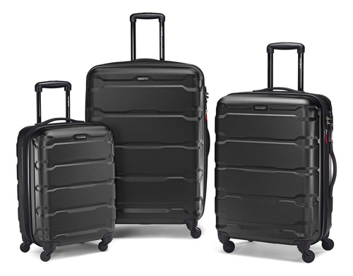 Samsonite Set De Maletas, Hardside, Unisex Adulto, Negro, Un