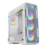 Gabinete Gamer White Argb Optical G510-wt-dbb