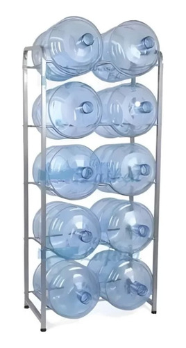 Rack Estante Organizador 10 Botellones Bidones Agua 20 Lts