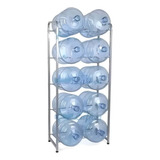 Rack Estante Organizador 10 Botellones Bidones Agua 20 Lts