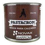 Graxa P/ Sapato E Calçados De Couro Profissional Novax 360gr