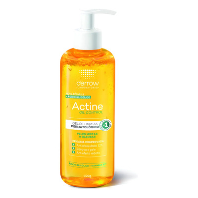 Darrow Actine Oil Gel Limpiador Piel Mixta A Grasa 400g | MercadoLibre