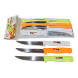 Cuchillo Set De Cuchillos Juego X12und Chef Cocina Picador  