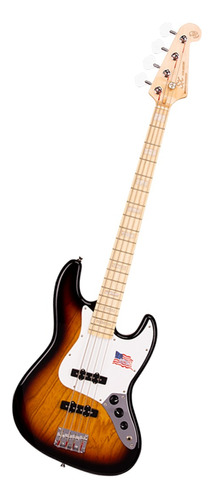 Bajo Eléctrico Jazz Bass Sx Fjb-75 American Ash 