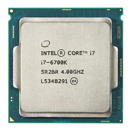 Procesador Intel I7 6700k 4 Nucleos Hasta 4.2ghz Cache 8mb