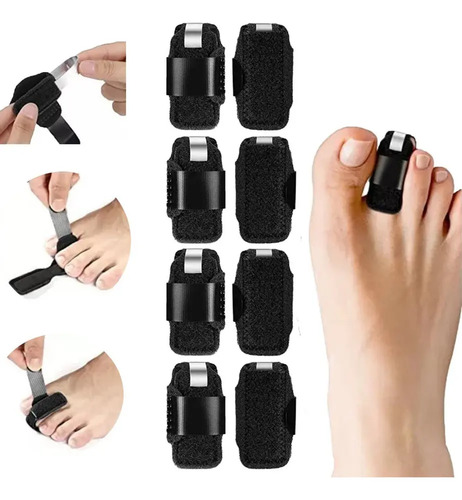 Nuevo Producto Para 8 Piezas Férula Del Dedo Del Pie