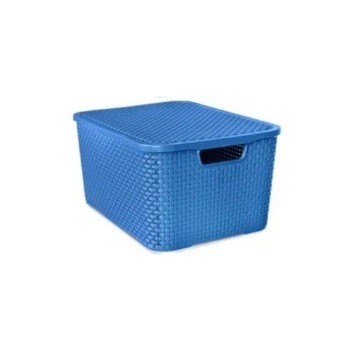 Caixa Organizadora Rattan Preto