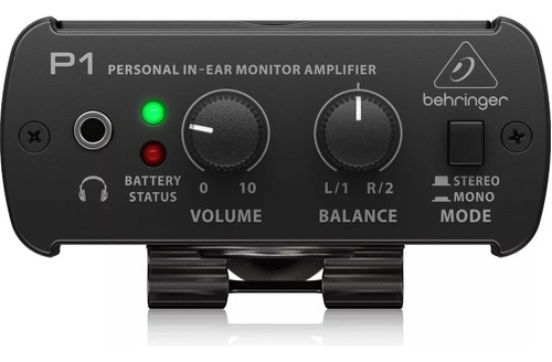 Amplificador De Auricular Behringer P1 In Ear Monitor