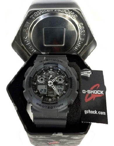 Relógio Casio G-shock Resist W.r. 20 Bar Ga100cf-8a Original