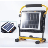 Foco Proyector Led Recargable Portátil Trabajo Solar