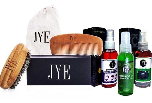 Cepillo Edicion Especial Jye Crecimiento Barba Shampoo