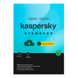 Kaspersky Antivírus Standard Mobile 1 Dispositivo, 1 Ano