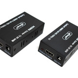 Extensor Hdmi Até 60 Metros Tv 3d Cabo Utp Rede Rj45 Cat5e