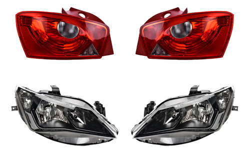 Faros Con Calaveras Depo Seat Ibiza 2013 A 2016