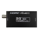 Sdi A Hdmi Adaptador De Video Convertidor Mini 3g Hd 720p/10