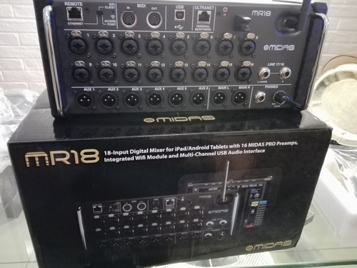 Consola Digital Midas Mr18 Impecable!! Oferta