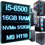 Pc Cpu Gamer, Slim, Mini, Intel I5-6500 16gb Ram Nvme 512gb