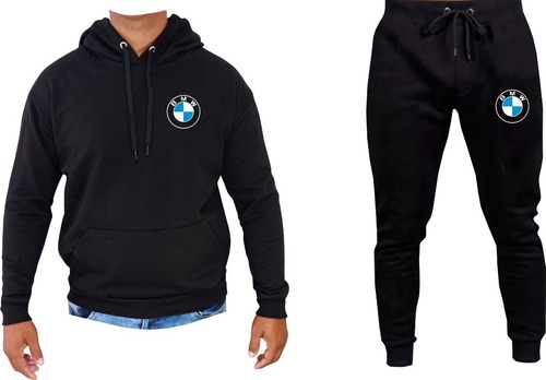 Conjunto Moletom Masculino E Feminino Bmw Luxo