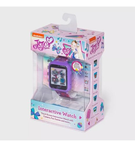 Smartwatch Reloj Inteligente Niñas Jojo Siwa Touchscreen