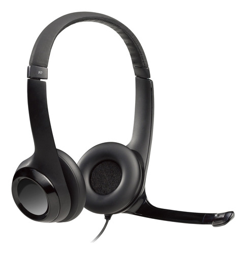 Audifonos Logitech H390 Usb Computer Headset Stereo Negro