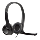 Audifonos Logitech H390 Usb Computer Headset Stereo Negro