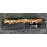 Sax Soprano Alfa Inteiriço Saxofone De Luthier Troco+$