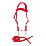 Arnés De Brida Ajustable Rojo Horse Rein