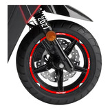 Stickers Reflejantes Para Rin De Moto Yamaha Bws Nid 2027