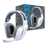 Diadema Gamer Logitech G733 Inalámbrico White Rgb