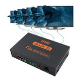 Splitter Hdmi 4k 1x4 Duplicador Hdmi Switch Ultra Hd Hdtv 