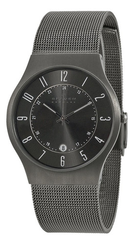 Skagen Sundby - Reloj De Cuarzo Para Hombre De Titanio Y Ac.