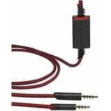 Mqdith Cable De Audio De Repuesto 2.0m Compatible Con Auricu