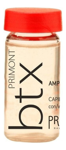 Ampolla Capilar Btx Caja 12 Unid De 10ml Primont