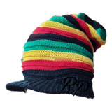 Gorro Regae Unisex De Lana 