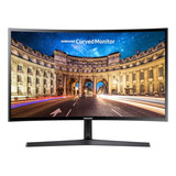 Monitor Led 27'' Samsung Lc27f398fwnxza Curvo  Color Negro