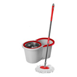 Mop Giratório 360° Balde Centrífuga Inox 14l Grande