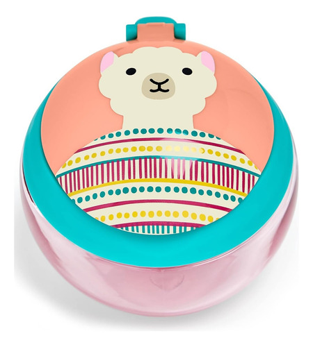 Pocillo Rosa Zoo Snack Cup Llama