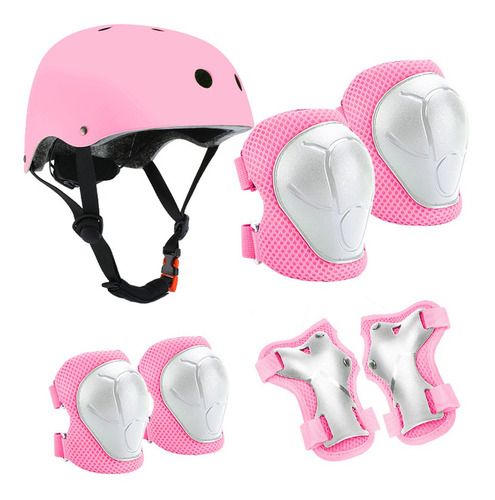 Kit De Protección De Casco Para Niños, Bicicleta, Patines Y