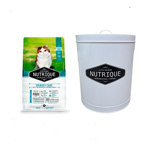 Alimento Gato Nutrique Urinary Care 7,5kg + Lata Contenedora