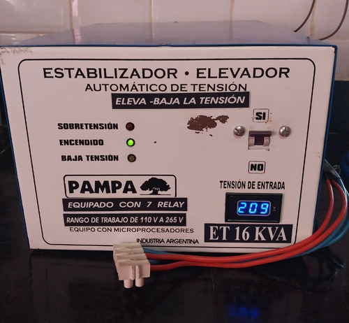 Elevador De Tensión Estabilizador Usado Et 16kva