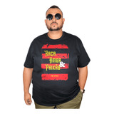Camiseta Plus Size Flamengo - Times Rj