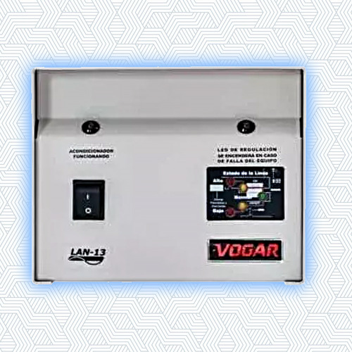 Regulador Electrónico De Voltaje Vogar Lan-13 3kva