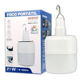 Foco De Emergencia Solar Led Recargable Portatil 21w 